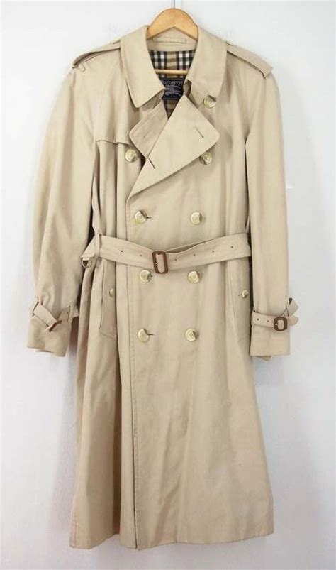 burberry trench coat men vintage